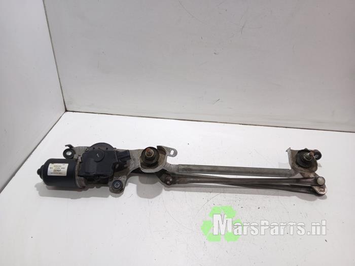 Ruitenwismotor + Mechaniek van een Mitsubishi Colt, Auto-onderdelen, Ruiten en Toebehoren, Mitsubishi, Gebruikt, 3 maanden garantie