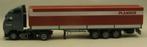 AWM Volvo fh Planzer huif oplegger nr 55091  1/87, Ophalen of Verzenden, Nieuw, Bus of Vrachtwagen, AWM