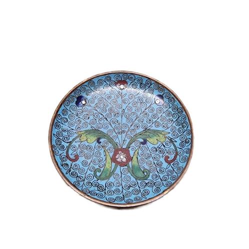 Vintage Cloisonne schaaltje, jaren 70, Antiek en Kunst, Curiosa en Brocante, Ophalen of Verzenden