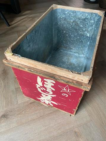 Vintage traditionele Japanse theekist, chabako. beschikbaar voor biedingen