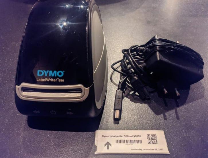 Dymo 550 Labelwriter met rol 99010, Computers en Software, Printers, Nieuw, Printer, Thermo-printer, Zwart-en-wit printen, Ophalen of Verzenden
