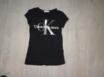 zwart meisjest-shirt van Calvin Klein, maat 12/152, Kinderen en Baby's, Kinderkleding | Maat 152, Ophalen of Verzenden, Zo goed als nieuw