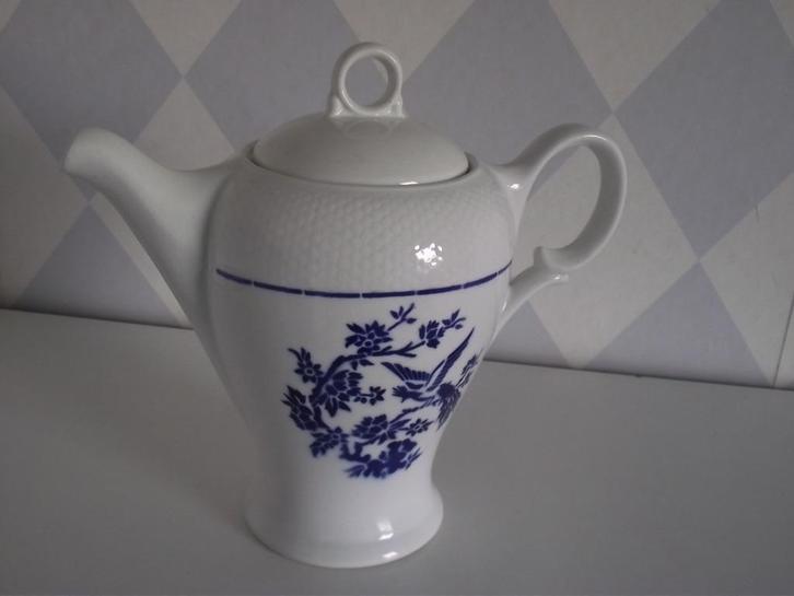 vintage L'Amandinoise theepot 24 cm St. Amand France 1940, Antiek en Kunst, Antiek | Servies los, Ophalen of Verzenden