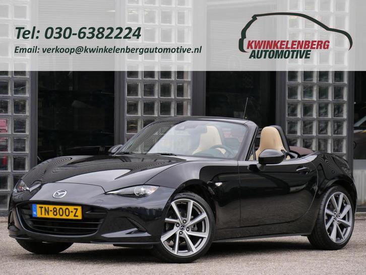 Mazda MX-5 1.5 CHAIRO/ LEER/ BOSE/ DAB/ *NL-AUTO MET UITSTRA, Auto's, Mazda, Te koop, MX-5, ABS, Airbags, Airconditioning, Alarm