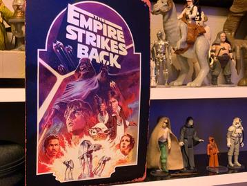 Metalen bord Star Wars Empire Strikes Back beschikbaar voor biedingen