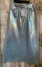 Super gave zilveren jeansrok met split van Co’ Couture (Mt S, Kleding | Dames, Rokken, Overige kleuren, Verzenden, Nieuw, Maat 36 (S)