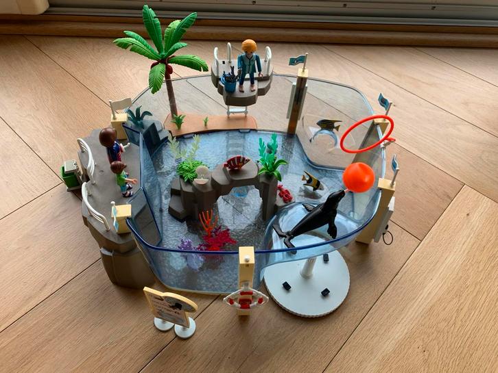 Playmobil Aquarium, Kinderen en Baby's, Speelgoed | Playmobil, Zo goed als nieuw, Complete set, Ophalen of Verzenden