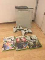 XBox 360, Spelcomputers en Games, Ophalen, 360 S, Met 2 controllers, Zo goed als nieuw
