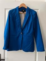 Kobalt blauw kolbertje maat 40 H&M, Kleding | Dames, Ophalen of Verzenden, Zo goed als nieuw, Maat 38/40 (M), Blauw