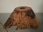 Te koop houten poer, Huis en Inrichting, Woonaccessoires | Kandelaars en Kaarsen, Ophalen, Hout, Minder dan 25 cm