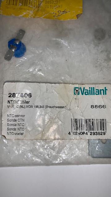 NTC,  Sensoren Div  Vaillant,  Ferroli/Ariston , Etc  beschikbaar voor biedingen