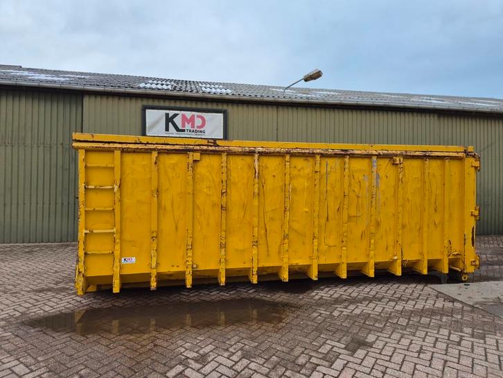 Gebruikte 30m3 Haakarm container met klep, Zakelijke goederen, Machines en Bouw | Keten en Containers, Ophalen