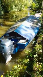 Schuit 9 meter te koop met buitenboord motor, Watersport en Boten, Ophalen, Zo goed als nieuw, Minder dan 15 m²