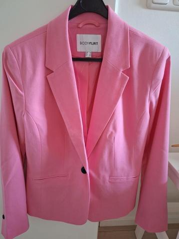 Bonprix fel roze colbertjasje, mt 38 nieuw nooit gedragen beschikbaar voor biedingen