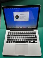 Macbook Pro 13 inch Retina,  late 2013, I5, 8 GB, 256 GB SSD, MacBook Pro, 256 GB, 2 tot 3 Ghz, Qwerty