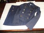 MOSCHINO donkerblauw jasje met bijpassende rok, Kostuum of Pak, Blauw, Maat 42/44 (L), Nieuw