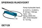 Oliepomp 700 bar perspomp div modellen hydr pneum elektrisch, Doe-het-zelf en Verbouw, Gereedschap | Handgereedschap, Nieuw, Ophalen of Verzenden