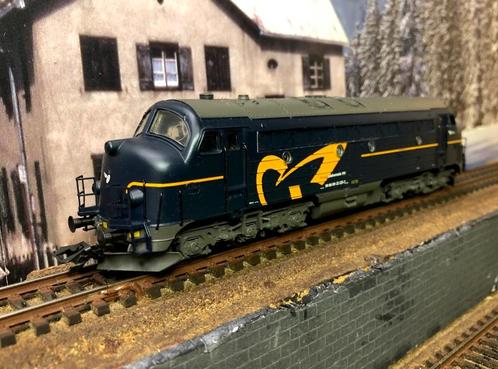 Märklin Deense NoHab 37667 DSB MY post, Hobby en Vrije tijd, Modeltreinen | H0, Gebruikt, Locomotief, Wisselstroom, Märklin, Analoog