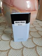 Proefje  Miu Miu Miutine, Ophalen of Verzenden, Nieuw