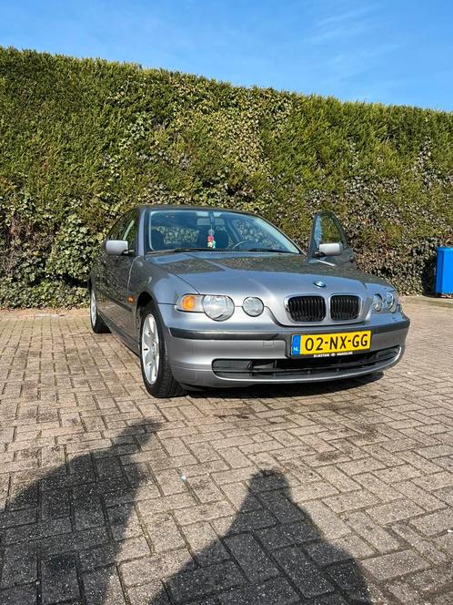 BMW 3-Serie 1.8 TI 316 Compact AUT 2004 Grijs, Auto's, BMW, 3-Serie, Benzine, D, Hatchback, Automaat, Origineel Nederlands, Zilver of Grijs