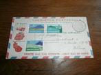 fdc nederlandse  antillen  E2_3M – 1 juli 1957, Postzegels en Munten, Verzenden, Gestempeld