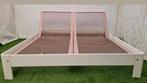 Auping Auronde Bed 180x200cm, Gebruikt, ., Wit, Dekbedovertrek