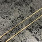 14k gouden ketting vossenstaart schakel, Ophalen of Verzenden, Zo goed als nieuw, Goud