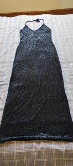 Zwart fluwelen flock dress maat M/L merk Undercover, Kleding | Dames, Jurken, Maat 38/40 (M), Undercover, Zwart, Ophalen of Verzenden