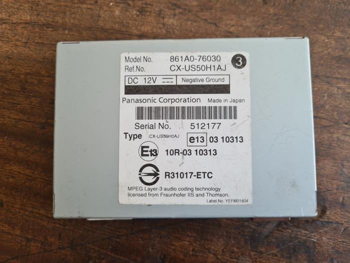 Navigatie Module van een Lexus CT 200h, Auto-onderdelen, Elektronica en Kabels, Gebruikt, 3 maanden garantie