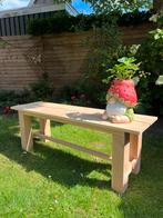 NIEUW OP MAAT GEMAAKT - 2-3 personen - Tuinbank, 150 tot 200 cm, 75 tot 100 cm, Ophalen of Verzenden, Rechte bank