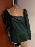 ZARA blouse skai leer maat xl nieuw met kaartjes, Kleding | Dames, Blouses en Tunieken, G, Zara, Maat 46/48 (XL) of groter, Nieuw