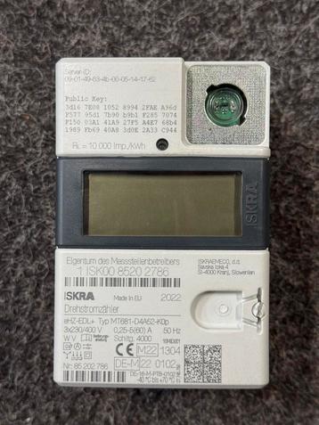Slimme elektriciteitsmeter ISKRA MT681 – 3-fase, beschikbaar voor biedingen