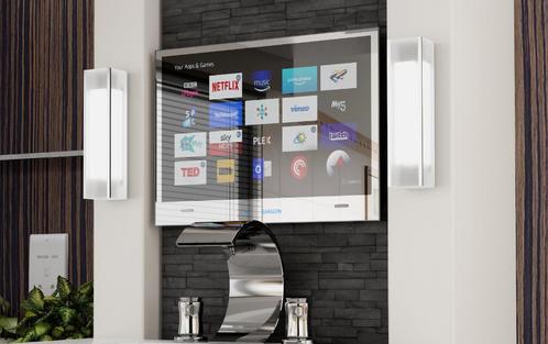 Sylvox 24" Smart Waterproof Mirror TV, Audio, Tv en Foto, Televisies, Nieuw, QLED, 80 tot 100 cm, Full HD (1080p), Overige merken