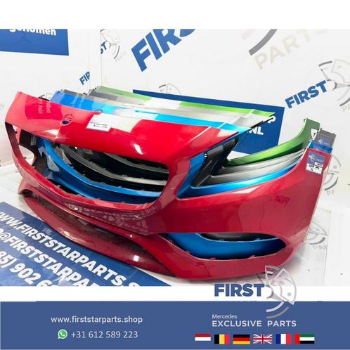W176 BUMPER Facelift AMG Voorbumper 2013-2019 ROOD WIT ZWART, Auto-onderdelen, Carrosserie en Plaatwerk, Bumper, Mercedes-Benz