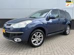 Citroen C-Crosser 2.4-16V Dynamique 7 zits - airco - lm velg, Auto's, Stof, 4 cilinders, Blauw, 7 stoelen