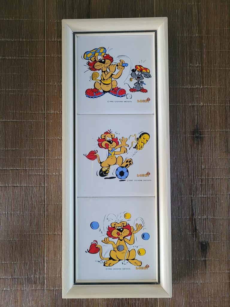Loeki de Leeuw tegels - Geesink Artists 1985, Ophalen