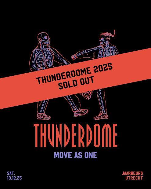 2 thunderdome 2025 tickets nog niet gepersonaliseerd, Tickets en Kaartjes, Evenementen en Festivals, Drie personen of meer