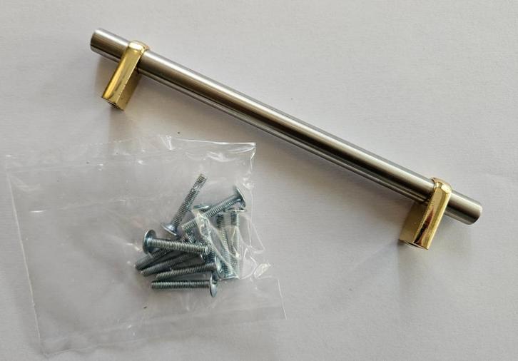 Keukenhandgrepen, Huis en Inrichting, Keuken | Keukenelementen, Gebruikt, Minder dan 100 cm, 50 tot 100 cm, Minder dan 25 cm, Wit