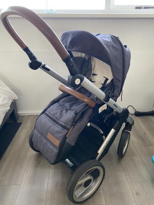 Mutsy EVO Combiwagen Set Compleet, Kinderen en Baby's, Kinderwagens en Combinaties, Gebruikt, Combiwagen, Mutsy, Met autostoeltje