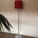 Designlamp Prandina, Italiaans, rode kap van opaalglas, Huis en Inrichting, Lampen | Vloerlampen, Ophalen, Gebruikt