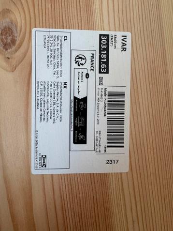 6x Ivar Ikea planken 83x30cm - afbeelding 4