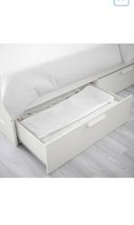 2 Bed lades, Huis en Inrichting, Slaapkamer | Bedden, Ophalen, Wit, Tweepersoons, 140 cm