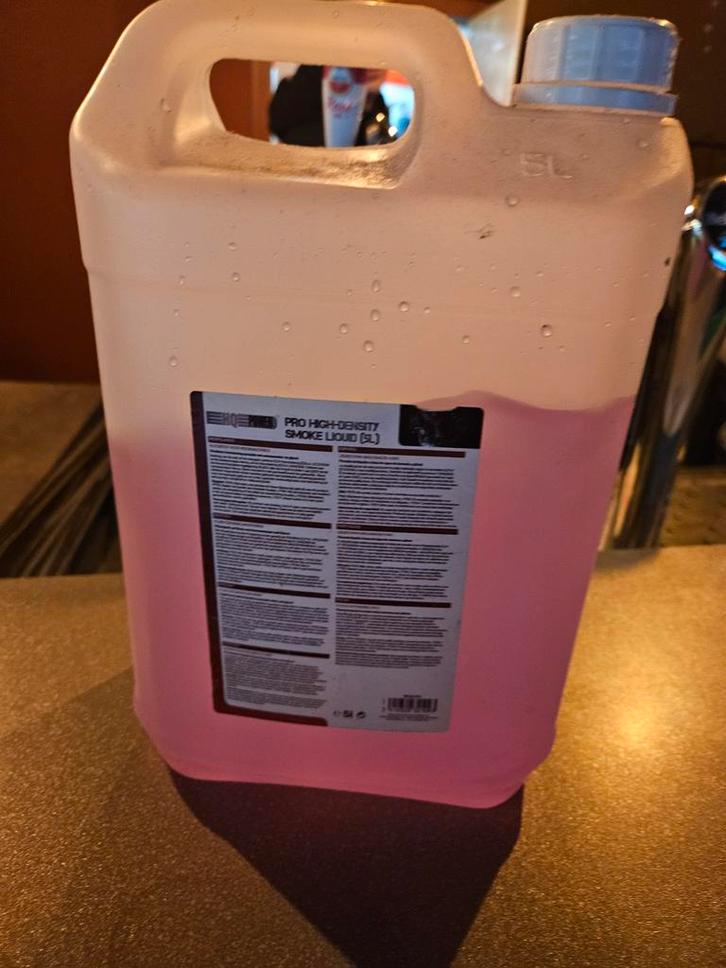 Rookmachine vloeistof 5L, Muziek en Instrumenten, Licht en Laser, Gebruikt, Rookmachine, Ophalen of Verzenden