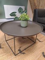 Ronde bijzettafel/salontafel, Huis en Inrichting, Tafels | Salontafels, Ophalen, 50 tot 100 cm, Rond, 50 tot 100 cm