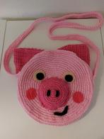 Zelfgehaakt "piggy" tasje, Ophalen of Verzenden, Nieuw