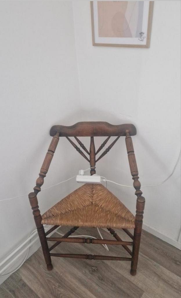Antiek Bidstoeltje, Antiek en Kunst, Antiek | Meubels | Stoelen en Banken, Ophalen of Verzenden