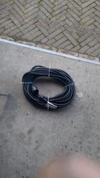 Zwarte kabel - 30m, Ophalen, Gebruikt, 10 meter of meer, Overige kabels