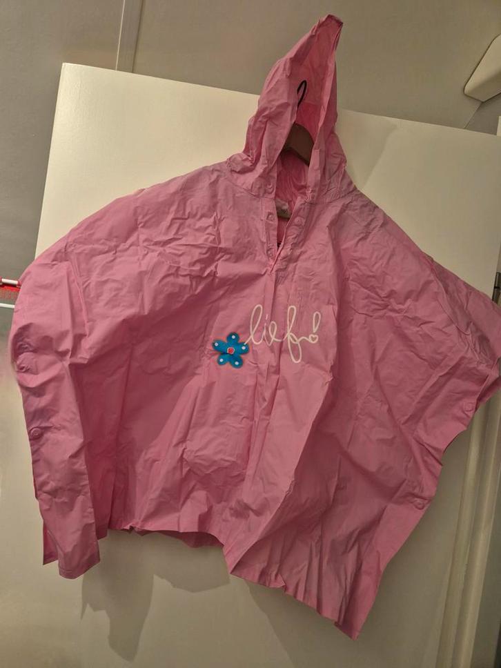 Roze regenponcho Lief!, Kinderen en Baby's, Kinderkleding | Overige, Zo goed als nieuw, Meisje, Ophalen of Verzenden