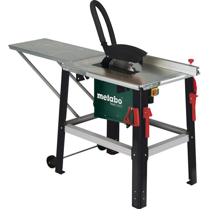 Metabo Zaagtafel + HBM Stofafzuiging - Zo goed als nieuw, Doe-het-zelf en Verbouw, Gereedschap | Overige machines, Zo goed als nieuw