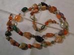 snoer uit edelstenen 80 cm nr k 5558, Sieraden, Tassen en Uiterlijk, Antieke sieraden, Ophalen of Verzenden, Overige materialen